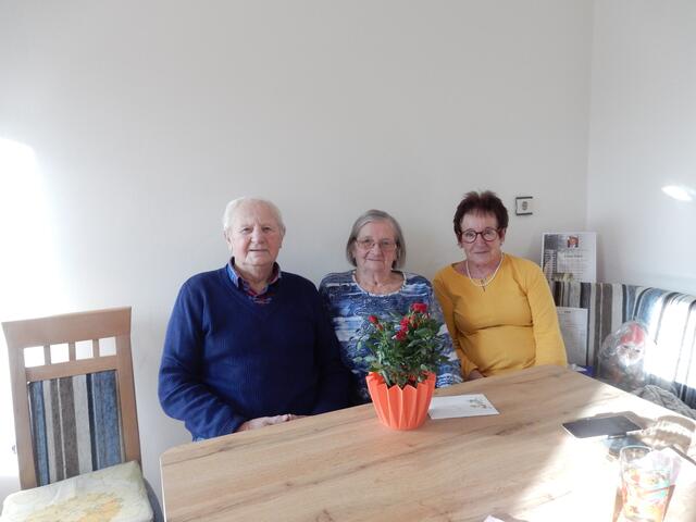 Foto: v. l. : Josef Dastl, Maria Frühwirth, Christine Steindl | Foto: PVÖ Zwettl