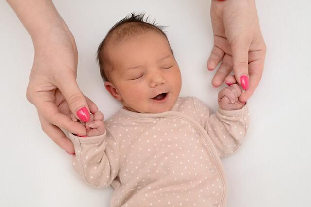 Hannah-Sofie

Geburt: 18.03.2024
Größe: 51 cm
Gewicht: 3050 g
Geburtszeit: 00:36

Sonja Jauk und Martin Gritsch aus Wagna. | Foto: Baby Smile