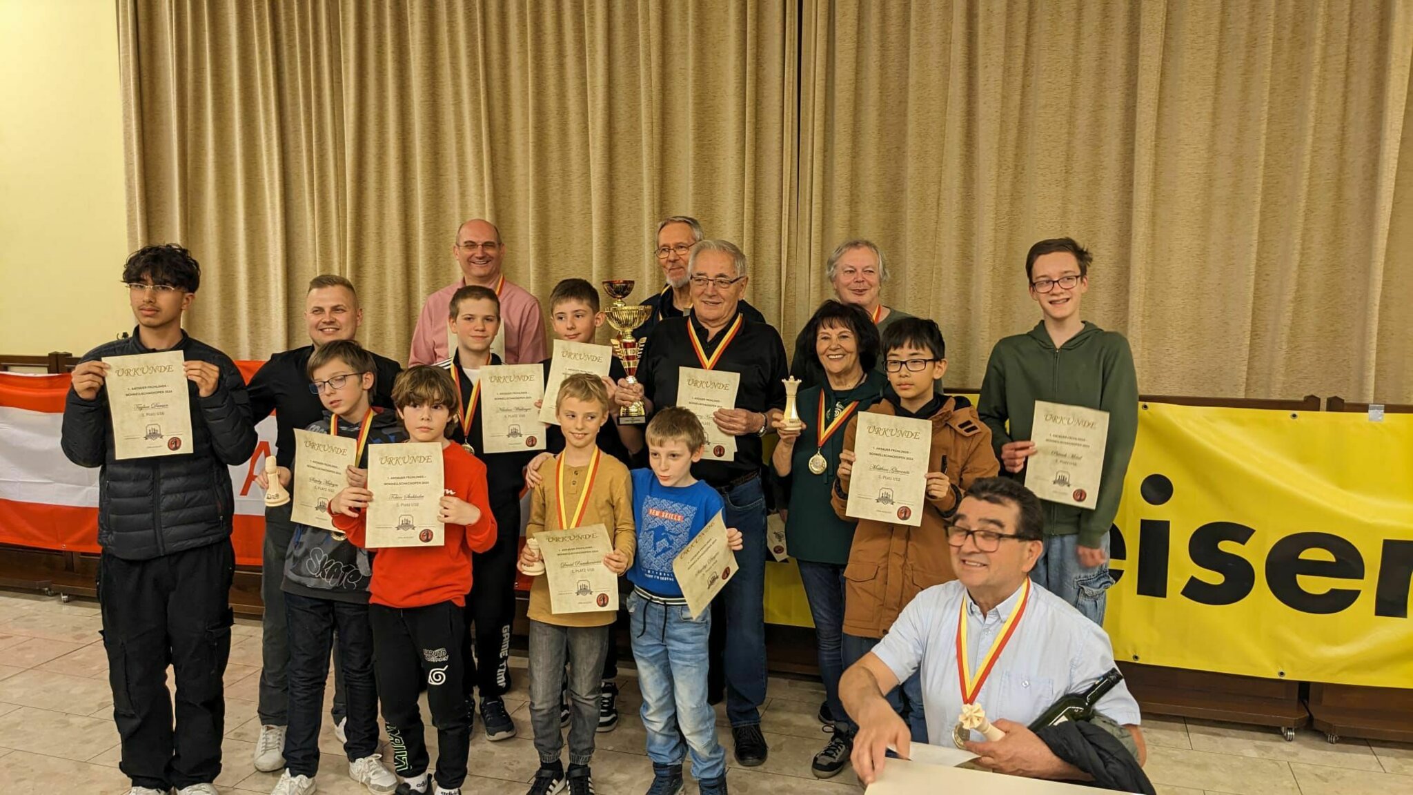 Gemeinde Antau: 50 Teilnehmer spielten um den Sieg beim Schachturnier ...