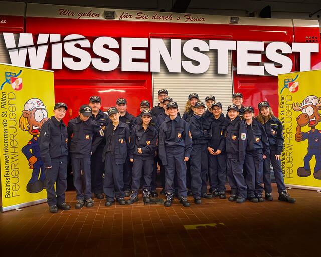 Der Wissenstest zeigte das Können der Feuerwehrjugend. | Foto: FF Purkersdorf