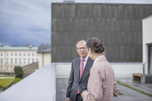 Im Bild: Landeshauptmann Wilfried Haslauer und Rektorin Elisabeth Gutjahr | Foto: Land Salzburg/Neumayr/Christian Leopold