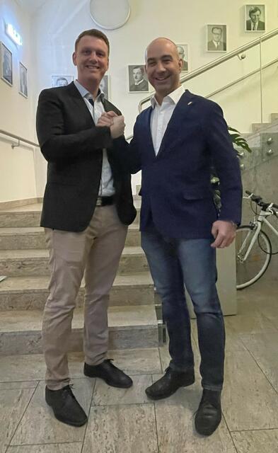 Harald Thau (l.) und Christoph Luisser. | Foto: FPÖ