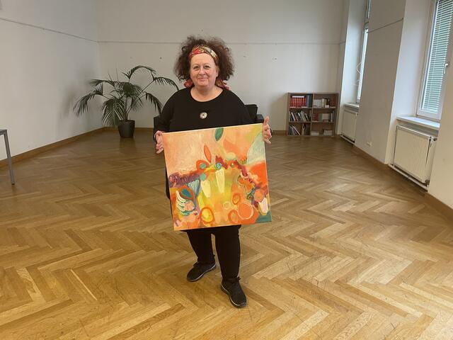 "Es geht um Wahrnehmung", sagt Beate Wagner über die Botschaft der Ausstellung. | Foto: Tamara Winterthaler