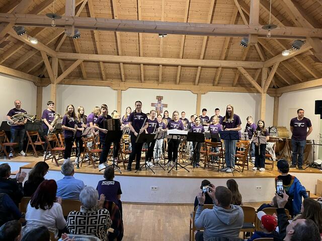 Der krönende Abschluss der Jungmusikertage war das Konzert in Neckenmarkt. | Foto: Michael Mandl