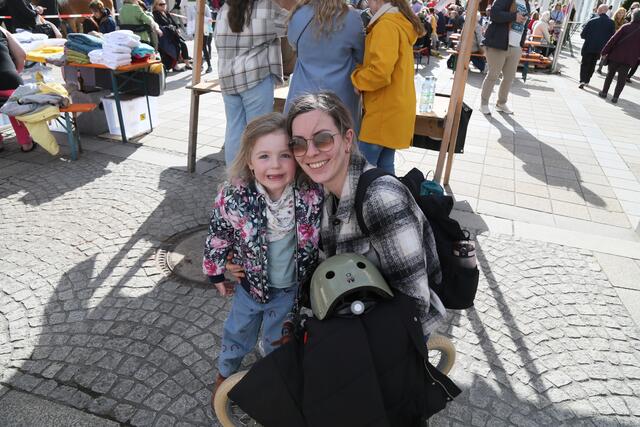 Marlene mit Mama Julia