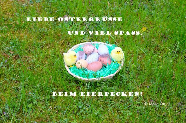 Liebe Ostergrüße!