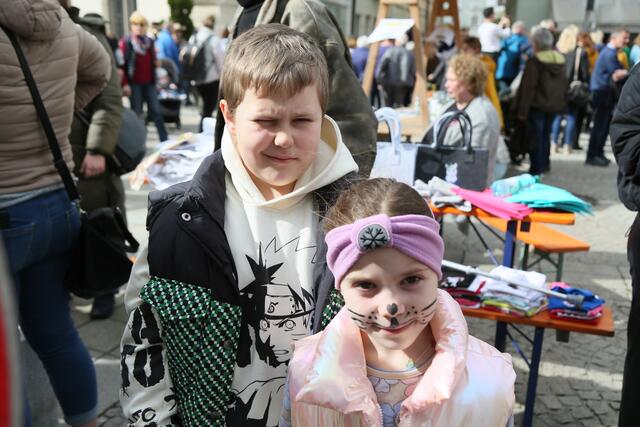 Pascal mit Schwester Roxy aus Ried
