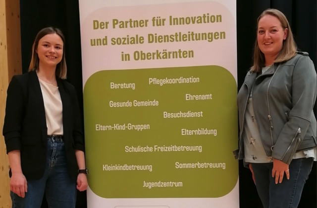 Mag.a Janine Kaltenbacher, BSc (Referentin) und Ingeborg Zeiner-Linder (Arbeitskreisleiterin Gemeinde Mörtschach) | Foto: Isabella Reiter (FamiliJa)