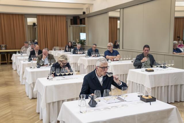 169 Weine wurden bewertet. | Foto: Mörwald