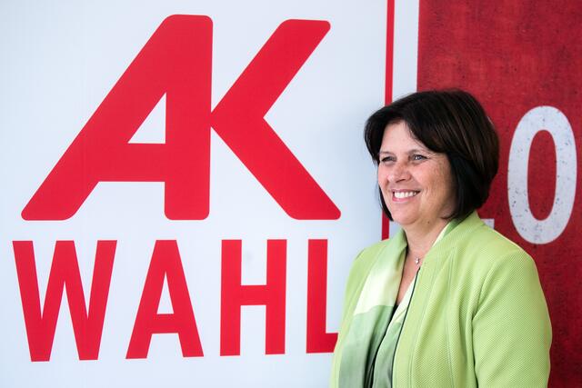 Präsidentin Renate Anderl (FSG), hier bei der AK Wahl 2019, tritt erneut an. | Foto: GEORG HOCHMUTH / APA / picturedesk.com