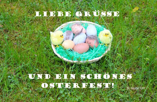 Liebe grüße und ein schönes Osterfest!