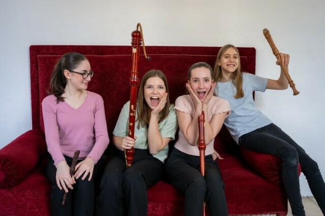 4 Girls on the Block von der LMS Vöcklamarkt | Foto: Stefan Haselbruner