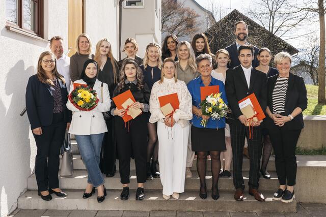 Pflegeschule Absolventen 2024 Pflegeschule  | Foto: Pflegeschule Vorarlberg/Lisa Mathis