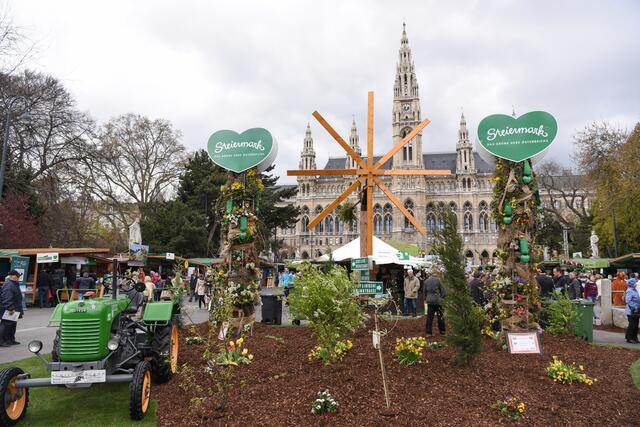 Ab Donnerstag, 4. April bis Sonntag, 7. April, wird der Rathausplatz zur Steiermarkt. (Symbolbild) | Foto: Pashkovskaya