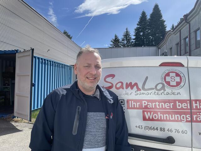 Michael Hechtl, der Geschäftsführer des SamLas. | Foto: Nina Taurok