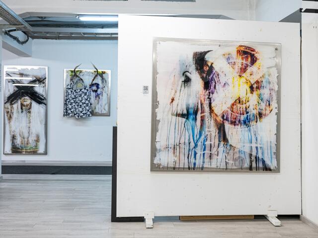 Blick ins Atelier. | Foto: Fux