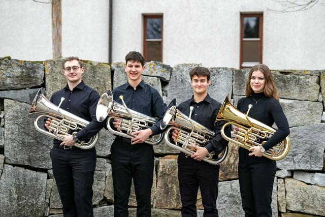 "Eurphonic 4" von der LMS Ottnang hat bei Prima la Musica einen 1. Platz erspielt.  | Foto: LMS Ottnang