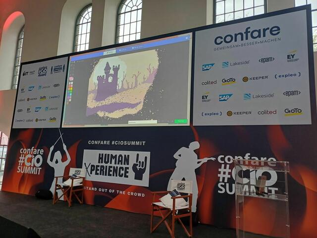 Gemeinsam mit der Hacker School gestalte CoderDojo Wien ein Live-Rollenspiel für agile Software-Entwicklung an die Schulklassen interaktiv teilhaben konnten. | Foto: Confare