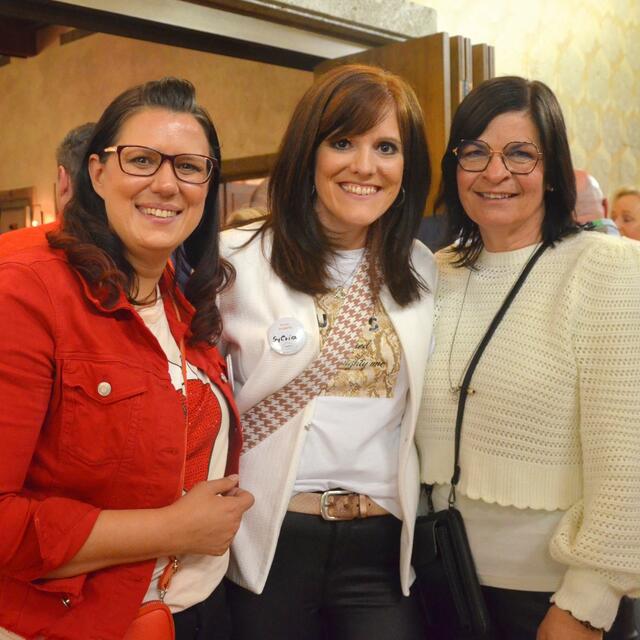 Sara Schaar, Sylvia Preimeß und Marika Lagger-Pöllinger