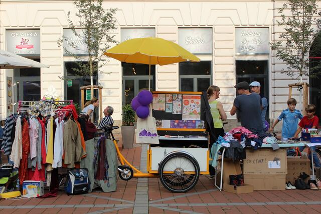 Die GB* 1, 2, 20 veranstaltet allerlei für die Grätzlbewohner, etwa Flohmärkte. Projekte wie diese können derzeit nicht übernommen werden. | Foto: GB*