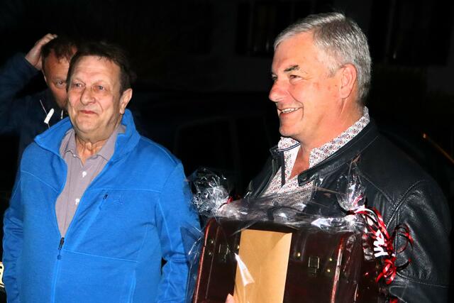 So sehen zwei Sechziger aus: Walter Ruhhütl, Karl Bohnstingl (v.l.)