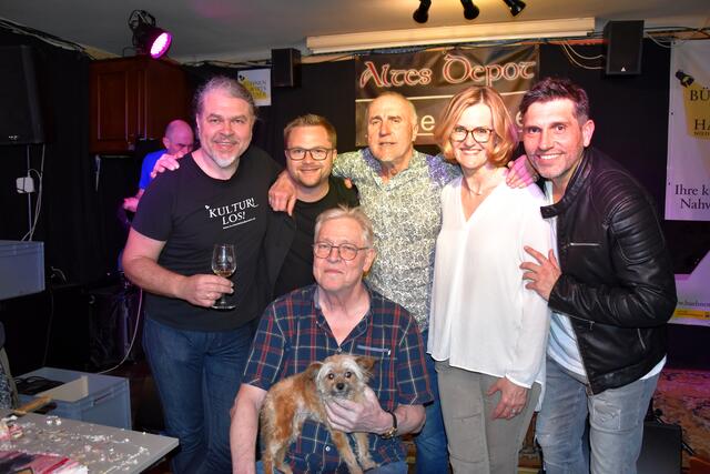 Roman Beisser, Erich Stubenvoll, Walter Schleger, Reinhard Kruspel, Karin, Reinhard Reiskopf.