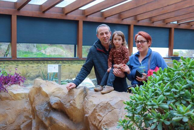 Jarek, Zoe und Phoebe haben die Stunden beim Osterevent genossen. | Foto: Alejandra Ortiz