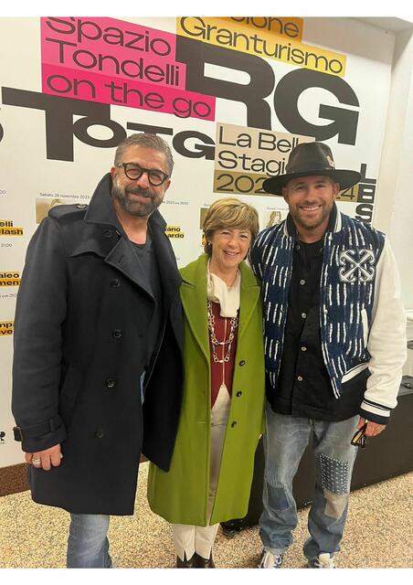 Mauro Maloberti, Bürgermeisterin Daniela Angelini, Jimmy Sax (v.l.). | Foto: Mauro Maloberti