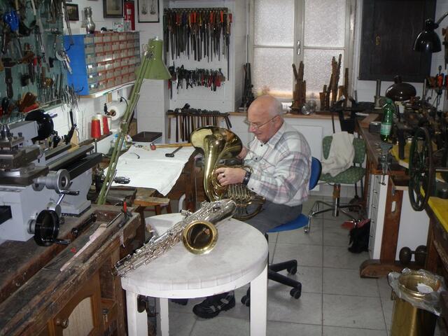 Nach dem Umzug nach Hernals wurden nur mehr wenige Aufträge entgegengenommen. | Foto: Zuleger Schauwerkstatt und Museum