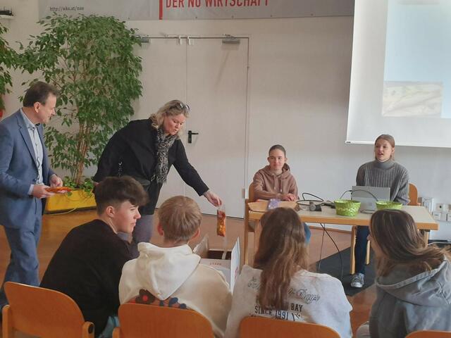 Ausbildungsschwerpunkte LEHO (Lebensmittel.Holz): Schulqualitätsmanager (SQM), Rieger, Schülerinnen und Schüler | Foto: hakzwettl