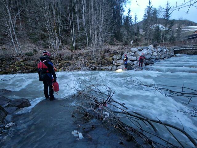 Im Glemmtal wurde eine 50-jährige Frau gemisst, weswegen eine großangelegte Suche gestartet wurde. | Foto: Wasserrettung LV Salzburg