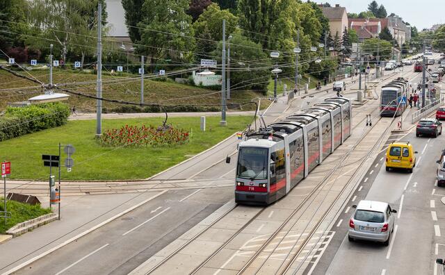 Während des Einsatzes war die Linie 49 unterbrochen. (Archiv) | Foto: Manfred Helmer/Wiener Linien