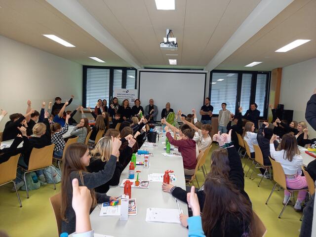 Mehrere regionale Lehrbetriebe machten beim Projekt mit. | Foto: Privat