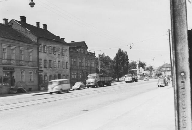155 war die Wiener Straße noch keine Einbahnstraße. | Foto: Sammlung Gstöttenmayr