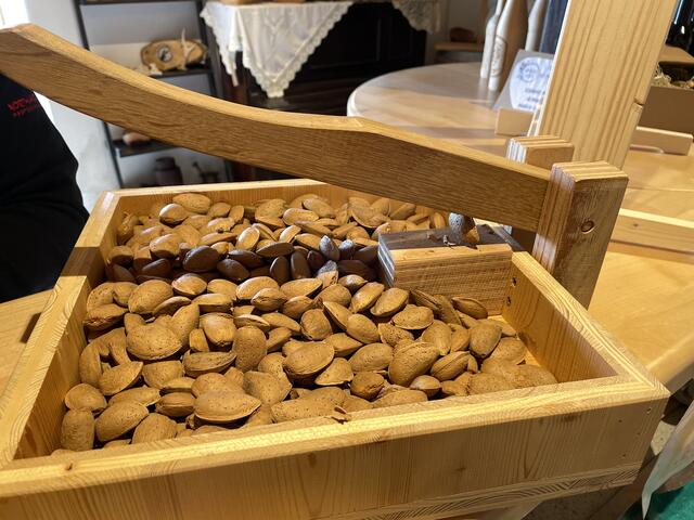 Das ist der erste Knackapparat der Familie Gerstl. Mittlerweile wird diese Arbeit maschinell erledigt. | Foto: RegionalMedien Steiermark/Barbara Vorraber