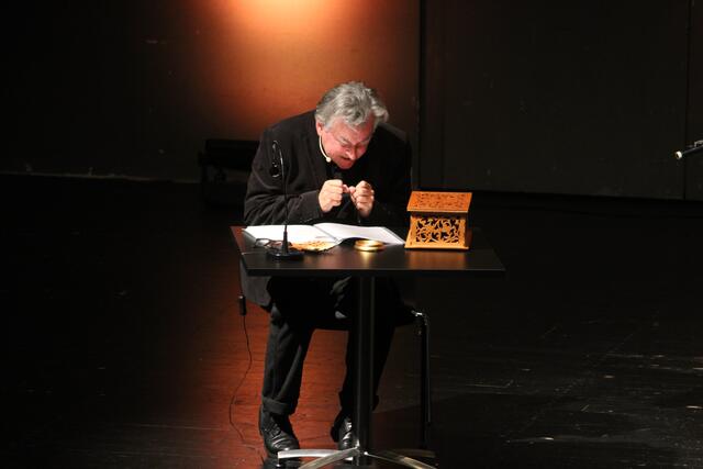 Silberschneider ist mit voller Kraft bei seinen Auftritten dabei. | Foto: RegionalmedienSteiermark/Hofmüller