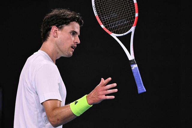 Tennis-Ass Dominic Thiem | Foto:  WILLIAM WEST / AFP / picturedesk.com