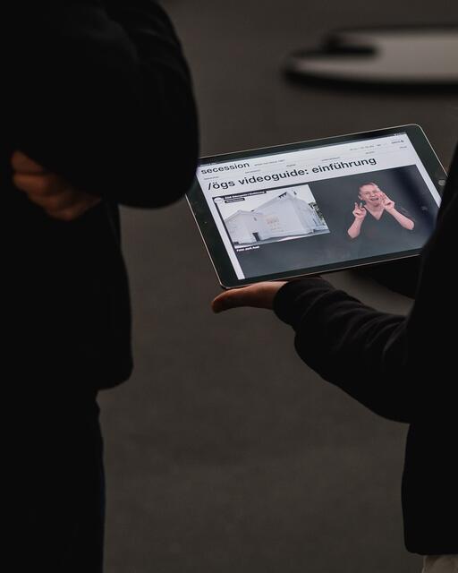 Der Videoguide steht allen Besucherinnen und Besuchern kostenlos zur Verfügung. | Foto: Natascha Unkart