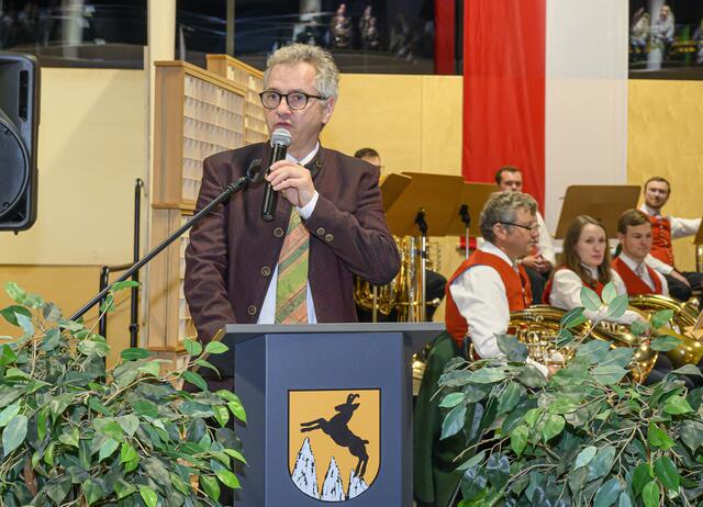 Moderator Klaus Heitzmann. | Foto: Peter Bolha