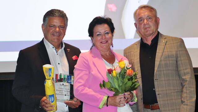 Michael und Martina Hohl mit Manfred Komericky | Foto: Edith Ertl