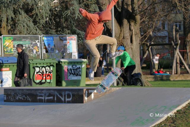 Skater, Graz, Augarten