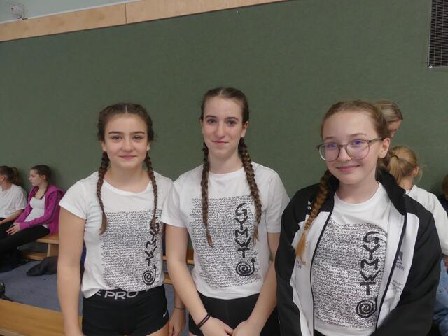 Mia Schmalzbauer, Sophie Mader und Hannah Hebinger