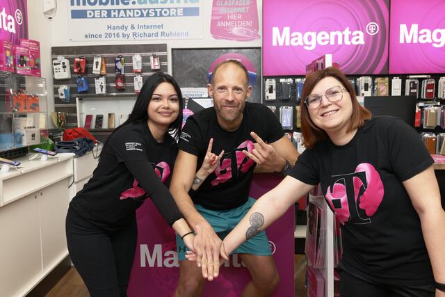 Yasmin Mocanu, Richard Ruhland und  Verena Mulzet. | Foto: Santrucek