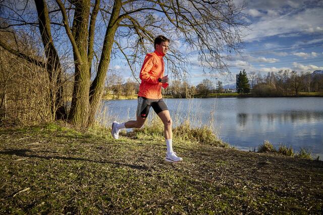 Die Idee für sein ganz persönliches Herzensprojekt kam Andreas Stöckl Ende 2022 bei einem Trainingslauf. | Foto: Johannes Langer (für New Balance Österreich/ChrisSports Europe)