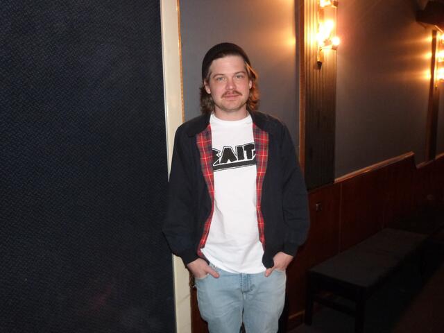 Musiker Max Schabl sorgte für die musikalische Begrüßung