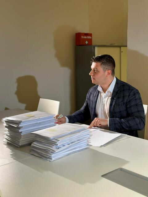 Alexis Pascuttini wiederholte seine Vorwürfe gegen frühere Parteikollegen. Noch im Frühling wird der Grazer KFG-Klubobmann im parlamentarischen Untersuchungsausschuss dazu befragt. | Foto: KFG/Wiesmüller