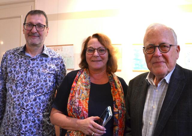 Vorstand: Robert Schwarz, Bettina Golob und Werner Malle