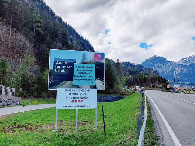 Die Sanierung des Tunnels startet am Montag. Gute Nerven sind gefragt.  | Foto: Land Tirol