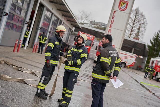 Die Freude am Helfen ist den jungen Floriani anzusehen. | Foto: BFKDO Ried