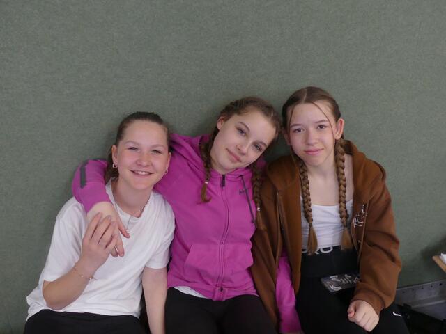 Clara Daller, Florentina Vock und Katharina Stamminger